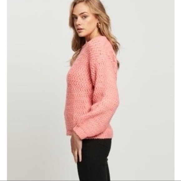 VERO MODA Freja Balloon Sleeve Sweater - Small Medium - Picture 2 of 4